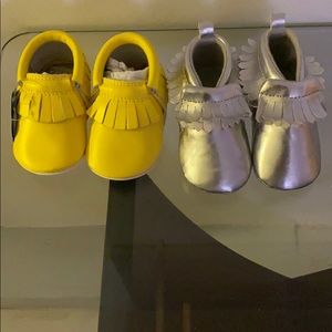 Baby shoes and clothes